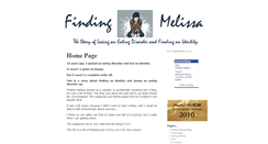 Desktop Screenshot of findingmelissa.co.uk